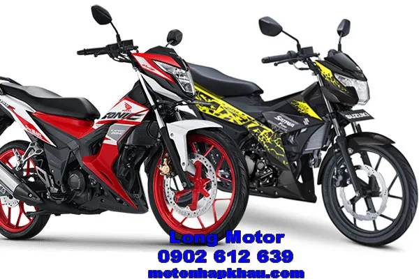 Xe Honda Sonic 150R và Suzuki Satria F150 – so sánh hai xe