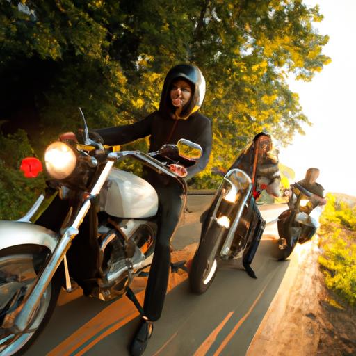 Nhóm thanh niên cùng lái xe mô tô giá rẻ trên chuyến đi đến vùng đẹp như tranh.